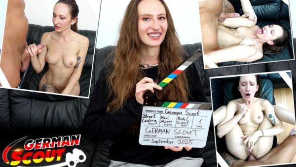 Stream this full scene called : Skinny Ukrainian Teen Mari Moon Gets Cum in Eye During German Scout Casting Fuck