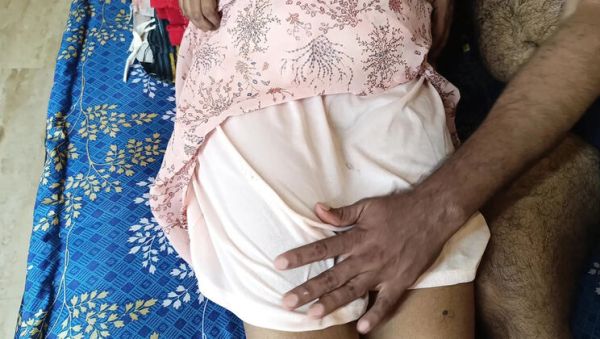 Enjoy watching complete video named : Hot Married Indian Housewife Shares Bed With Neighbor Bachelor - Hardcore Fucking in HD