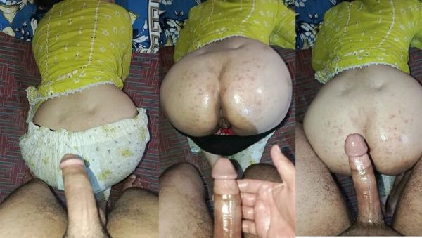 Enjoy watching the full clip : Desiwife Hot Anal Fuck with My Big Cock in Oily Ass Doggy Style