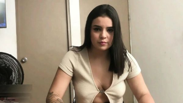 Enjoy watching uncensored video : Melanie Caceres Intense Fucking with Boyfriend - Spanish Porn Blowjob MILF