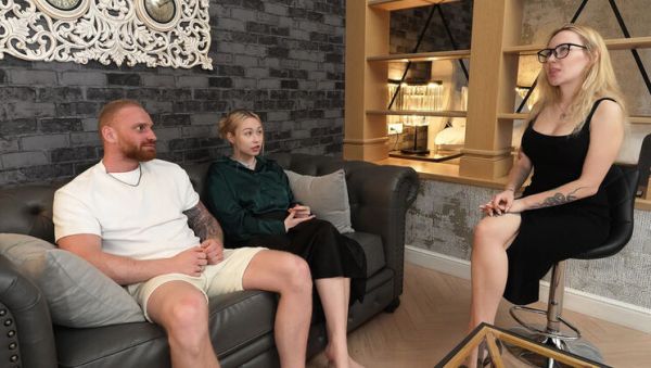 View HD video titled : Bella Mur & Sara Bork Threesome Cuckold Wife: Big Dick Blowjob & Rough Doggy Style Fuck