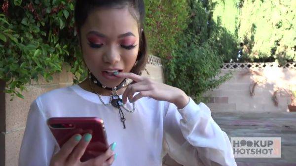 Enjoy watching the HD scene named : Tiny Slut Vina Sky Gets Wrecked So Hard & Savage!