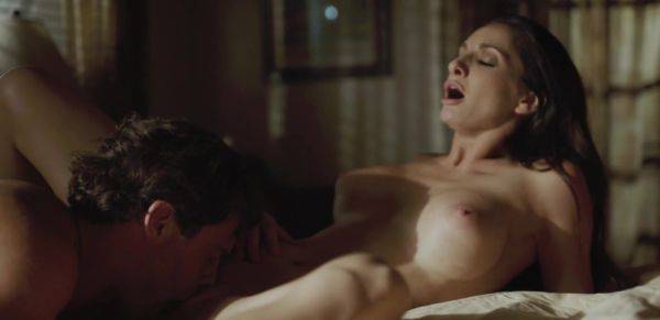 Stream this uncensored movie called : Brunette milf Silvia Saige gets her pussy railed on the bed