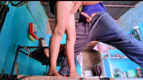 Watch the full video named : Desi Bhabhi First Time Home Sex in Saree - Tight Pussy Doggy Style Hindi