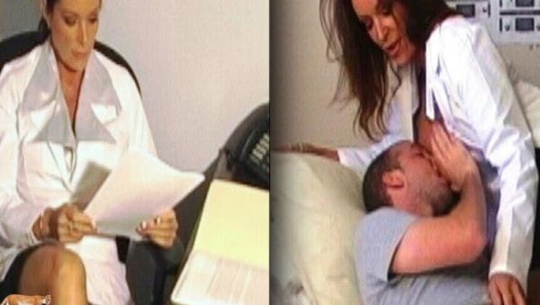 Watch complete scene named : Mature Doctor Rachel Steele Big Tits Blowjob Cum Swallow Old & Young Medical