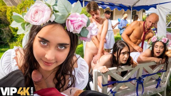 Stream the complete video named : Hot Brunette Bride Sofia Lee Public Anal Sex Outdoor Wedding Group Fuck HD 1080p