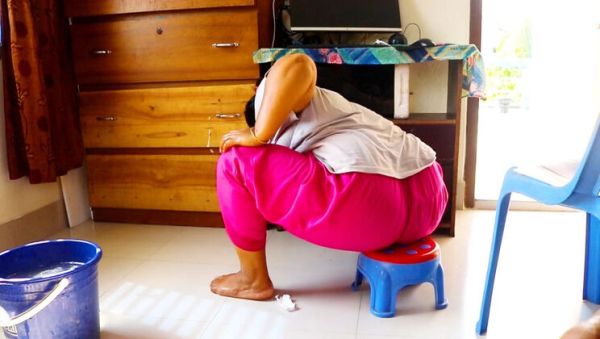 Watch this full clip of : Desi Stepsister Hardcore Bathroom Fuck - Big Ass Slapping Sounds Heard By Everyone