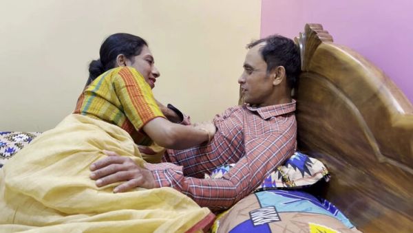 Watch this uncensored clip named : Indian Wife Caught Pussy Fucking Brother's Wife - Desi Bhabhi Rough Sex