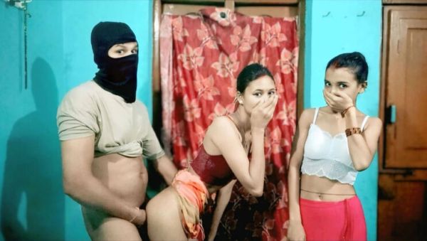 Play the HD scene named : Indian Roommate Hard Fuck With Hindi Audio - Hot Monika & Horny Archana Full XXX Video