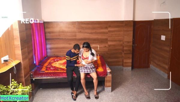 Watch the uncut clip called : Indian College Girl Viral Roomdate Hardcore Sex - Desi Student BDSM Rough Dating