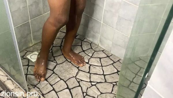 View this uncut video called : Zion Hot Teen Fucks Cucumber In Bathroom - Petite African Amateur Homemade