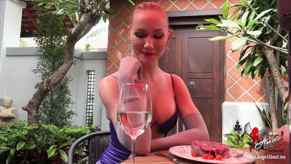 View hardcore scene named : First Date Handjob with Angel The Dreamgirl in 4K - Part 1 - Cumshot on Pantyhose MILF