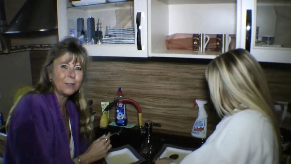 Enjoy watching the HD movie titled : German MILF Petra Wegat & SweetSusi Dirty Piss Fetish Chat Golden Shower Solo