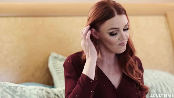 Stream this uncensored video of : Hot Redhead Step-Mom Marie Mccray Gets Accidental Dick Pic From Stepson - Big Tits Blowjob & Riding