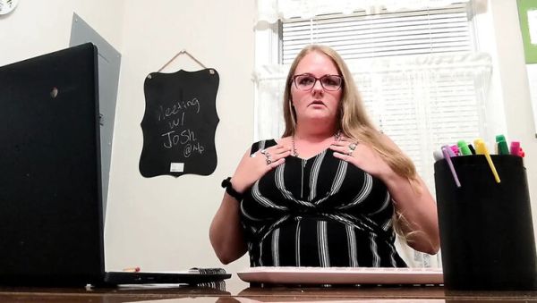 Watch this complete movie titled : Naughty Teacher Nichole Madison JOI in Office - She's Pregnant With Your Baby!