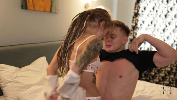 View this uncut clip called : Caught Cheating: Boyfriend Comes Home Early to Wild Russian Blowjob - Tim Deen & HeilyNight Rough 4K Sex