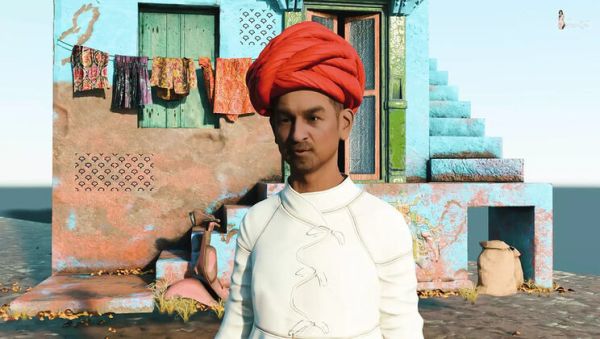 Watch full scene : Sexy Meena and Seema Bhabhi Fucked Hard by Village Head in Hindi