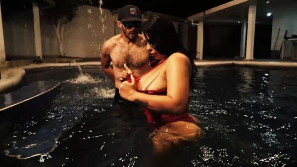 Stream the uncensored clip of : Lalucero's Big Tits and Huge Ass Pay for Swimming Lessons with Wet Cock Ride