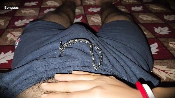 View the uncensored clip of : Step Mom Grabs My Dick and Makes Me Cum on Her Hairy Pussy - Riya Bonguus