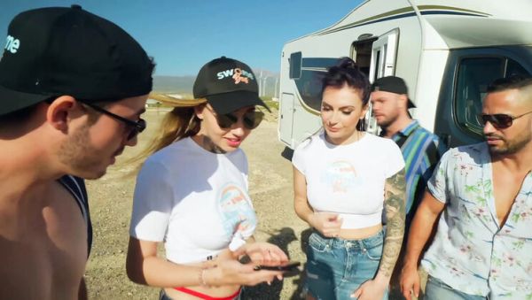 View this full scene called : French Group Sex Outdoor - Alex & Queen Hailey Blowjob Handjob Nature Fuck