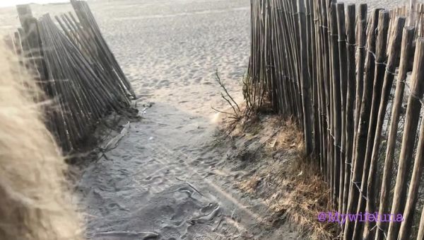 Play full scene called : My Wife Luna Morning Beach Anal Blowjob POV Outdoor Italian Housewife HD