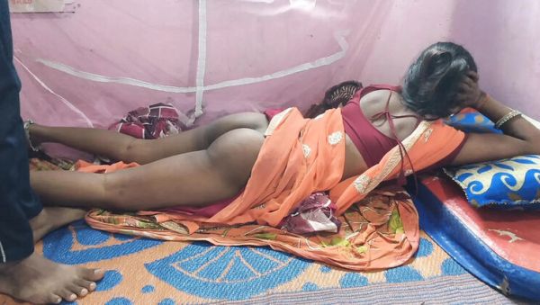 Enjoy watching this uncensored scene of : Hot Indian Bhabhi Rough Anal Sex With Stepson - Desi Village Homemade HD