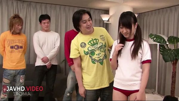 View this uncut scene titled : Intense Asian Teen Ryo Gives Wild Blowjob in Group Sex Encounter