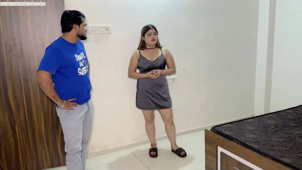 Stream this hardcore movie of : Indian Bhabhi Landlady Takes Rent Payment With Hardcore Sex From Tenant - Big Natural Tits Hindi Scene
