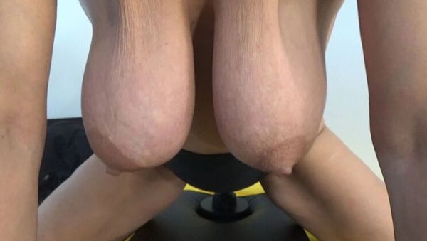 Play the HD clip titled : AnnaBUST Solo Dildo Play with Big Natural Tits