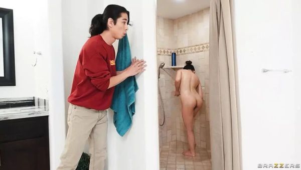 Enjoy watching the uncut video named : Lulu Chu Fucked Hard by Two Guys - Big Tits Blowjob and Cumshot