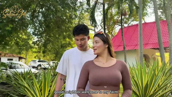 Stream this HD scene called : Big Tit Latina MILF Fucks Neighbor's Son Rough in Backyard