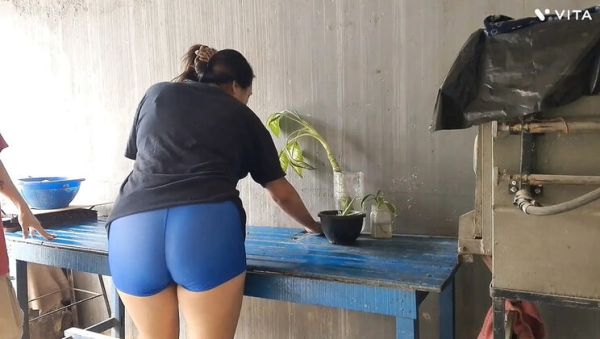 Watch this complete clip : Homemade Latina Maid Blowjob and Creampie - Cheating Housewife Fuck in POV