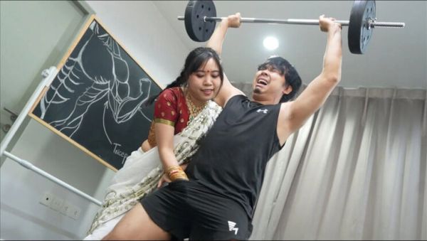 Stream this HD clip : Indian Gym Teacher Saanvi Bahl Hardcore Sex Exercise Doggy Style Desi Bhabhi