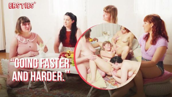 View this HD movie named : Hot Lesbian Workshop: 4 Sexy Ladies Learn Oral Sex Techniques on Laney Day