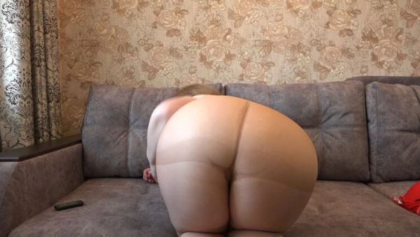 View this uncut video called : Chubby MILF in Nylon Pantyhose Fuck - Big Ass, Big Tits PAWG Masturbation