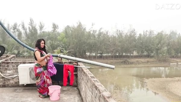 Enjoy watching this HD video of : Desi Bhabi Fucked Alone by AlexDaizo - Indian Aunty Blowjob & Doggy Style