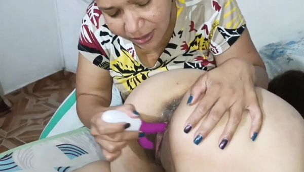 View complete movie of : First Time Lesbian Sex with Horny Neighbor - Milfcaliente69 and Sumisadulce69 Pussy Licking and Screaming Orgasm