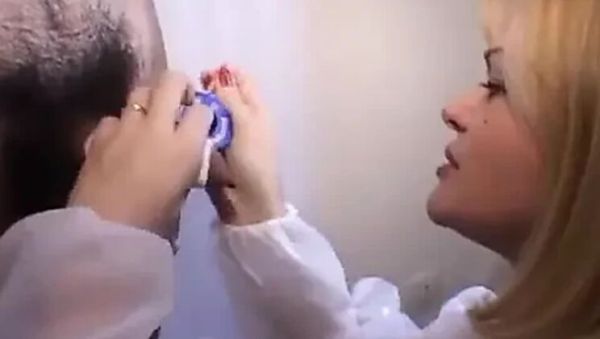 View hardcore clip titled : Alex Magni Big Tits Blowjob MILF Stockings Homemade Amateur