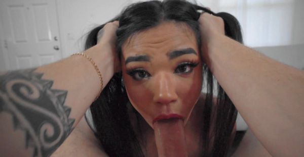 Stream complete movie named : Hot latina teen Summer Col gets her throat gagging with bbc