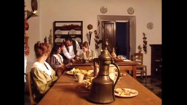 Play full movie of : Retro Italian Orgy with Huge Tits - Roberto Malone Fucks Eva Falk & Karen Lancaume - Big Boobs Blowjob & Cum Swallowing