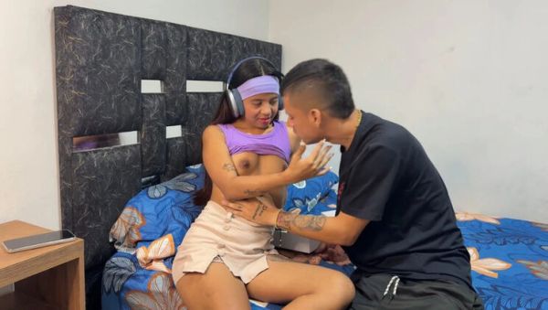 Watch complete movie named : Indian Stepsister Angela Fox Gets Anal Creampie and Squirts from Big Cock - Rough Teen Sex