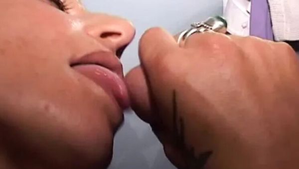 View uncensored scene called : Italian Blonde Nurse Alex Magni Takes Massive Cock in Her Ass - Anal & Big Tits