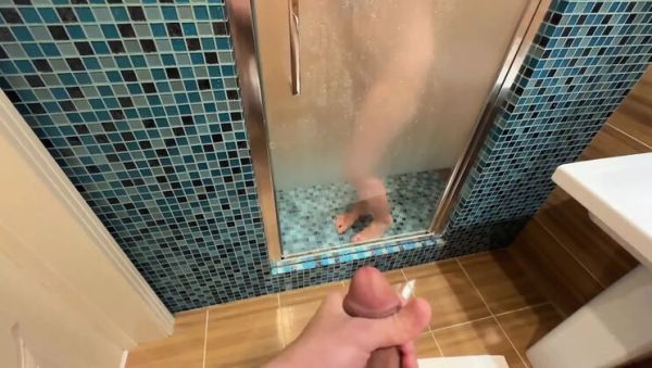 View the complete movie : Lactating Stepmom Nursing Handjob - Big Tits Busty MILF POV Cum on Tits