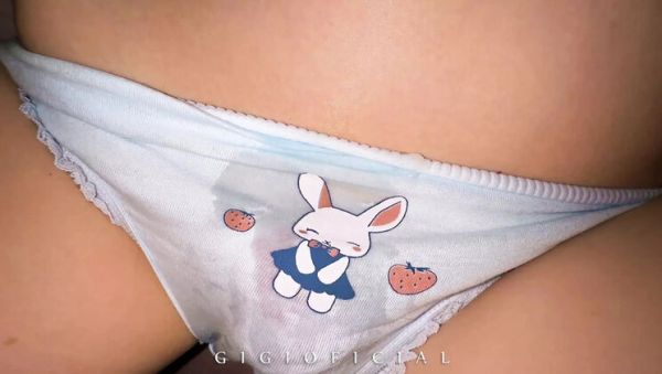 Enjoy watching HD movie named : Norwegian Amateur MILF Gigioficial Gets Cum Inside Her Bunny Panties Changing Color - POV Lingerie Fuck in 4K