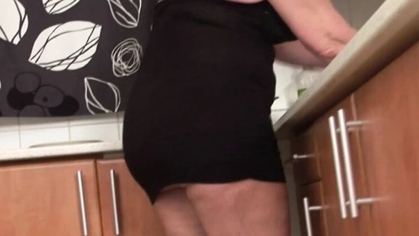 Enjoy watching the full scene : German granny blonde slut fucked hard in kitchen amateur