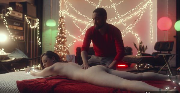 Play uncut scene named : Mickey Mod surprises Casey Calvert with a romantic and intense christmas gift.