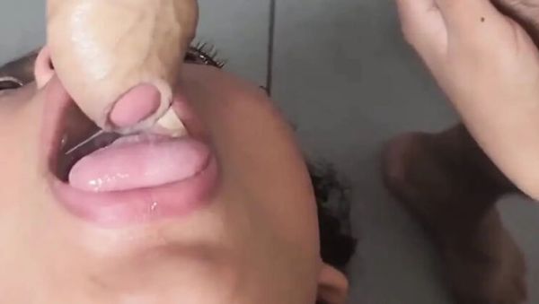 Watch full movie called : Pietro Montoya's Stepdaughter Deep Throat Gagging Until Cum Swallow in Boxers