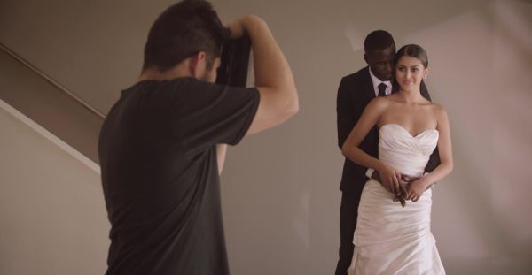 Watch this hardcore video titled : A stunning bride, Sophia Leone, rides a massive black cock with incredible passion.