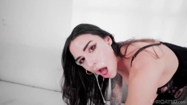 View the hardcore movie named : Mick Blue - Suttin Deepthroats A Cock To Prove She Has No Gag Reflex