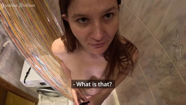 Enjoy watching the uncensored clip called : Husband Shaves My Pussy Then Fucks Me Hard - Homemade Russian Couple Blowjob
